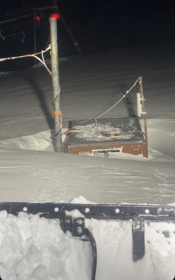 Gletscher 3000 19. Februar 2026 Neuschnee Les Diablerets Scex Rouge Skilift Tsanfleuron