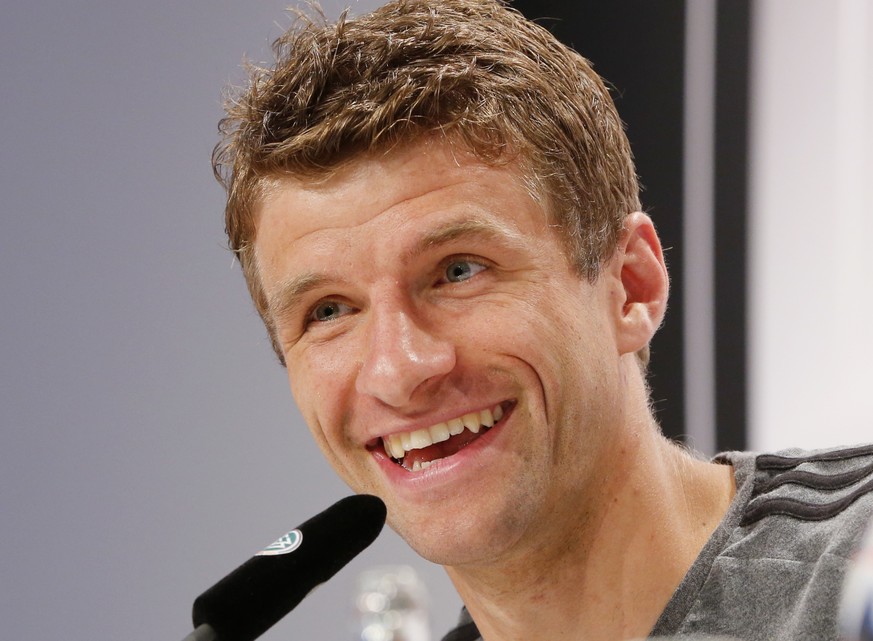 Ist neben dem Platz regelmässig für Spässe zu haben: Thomas Müller.