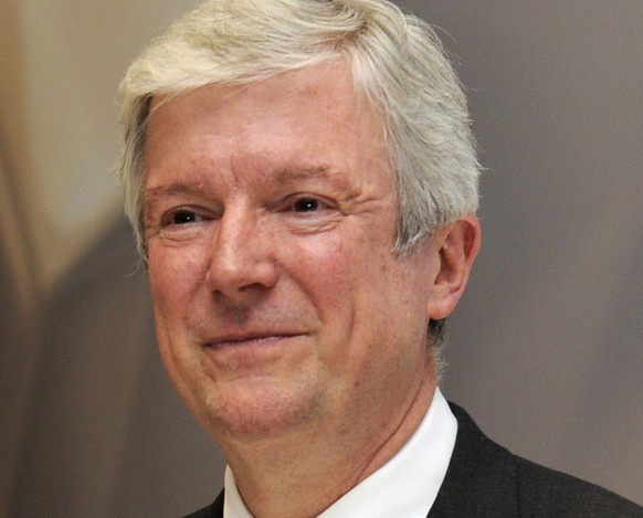 epa04684624 (FILE) A file picture dated 22 November 2012 shows Director General of the BBC, Tony Hall, posing for photographers at the British Broadcasting Corporation headquarters in London, Britain. ...