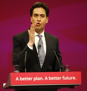 Absage an Nationalisten: Miliband.