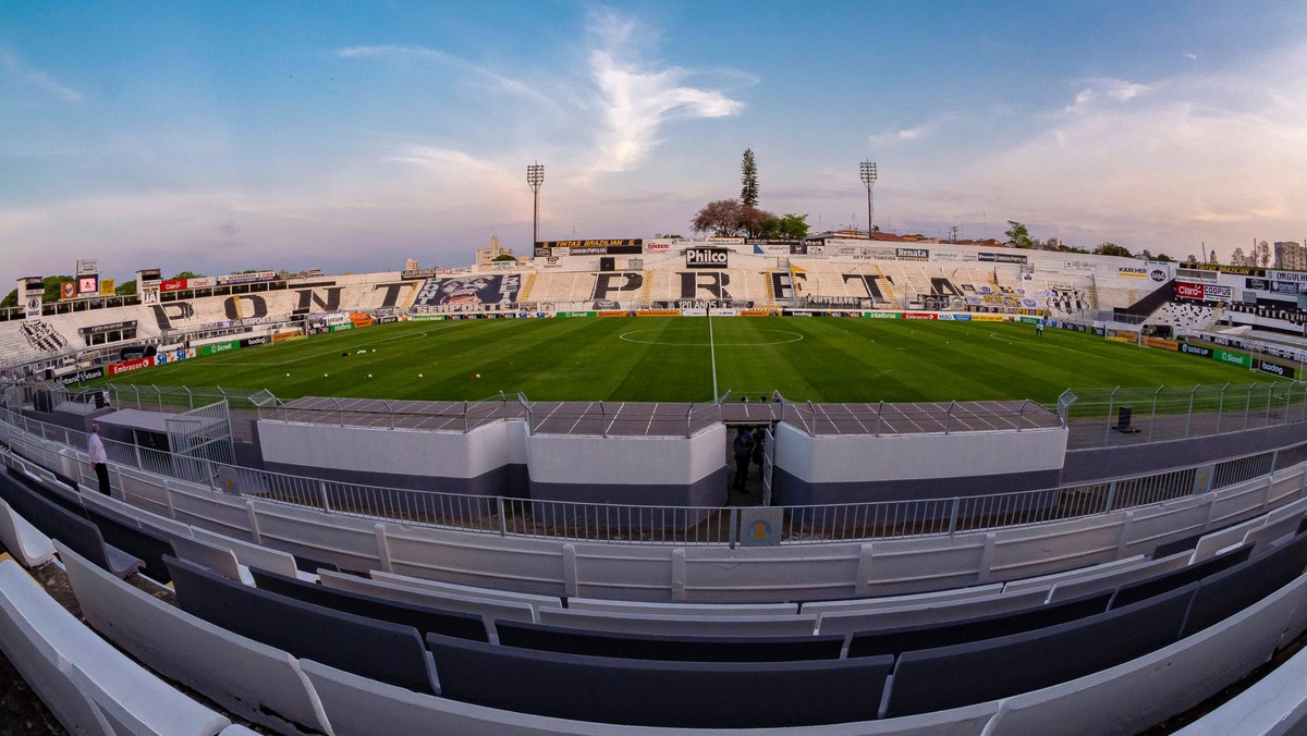 IMAGO / Fotoarena

Ponte Preta x América MG CAMPINAS, SP - 16.09.2020: PONTE PRETA X AMÉRICA MG - Moisés Lucarelli Stadium moments before the match valid for the fourth round of the Copa do Brasil bet ...