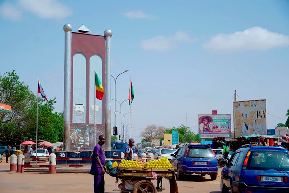 FILE - A view of a street in Niamey, Niger, Wednesday, July. 24, 2024. (AP Photo/Omar Hama, FIle)
Niger Gunfire