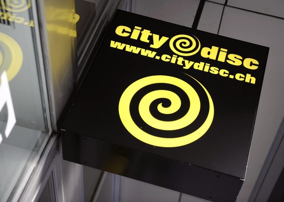 CDs und DVDs: Die Citydisc-Filialen wurden vom Telekom-Anbieter Orange übernommen, der heutigen Firma Salt.