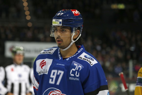 Zuerich, 09.10.2015, Eishockey NLA - ZSC Lions - HC Davos, Jonas Siegenthaler (ZSC). (Marc Schumacher/EQ Images)