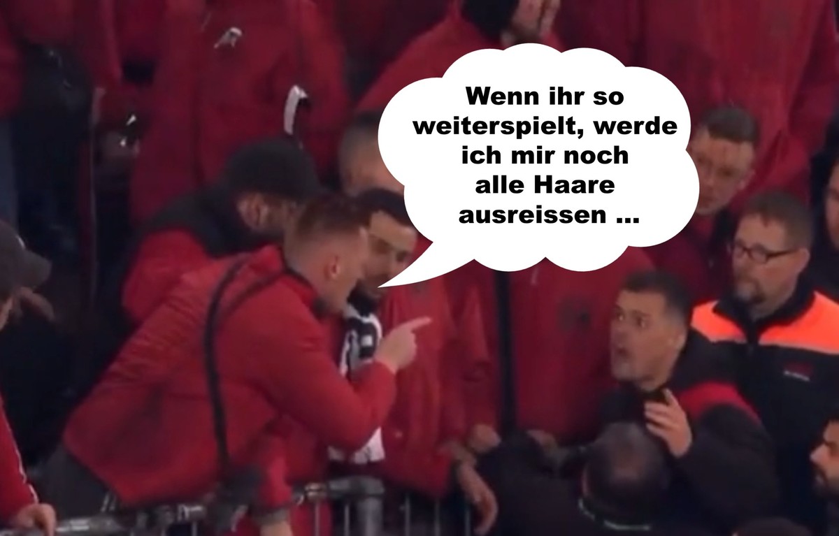 Xhaka streitet mit Leverkusen-Fan – das wurde wirklich gesagt (Haare)