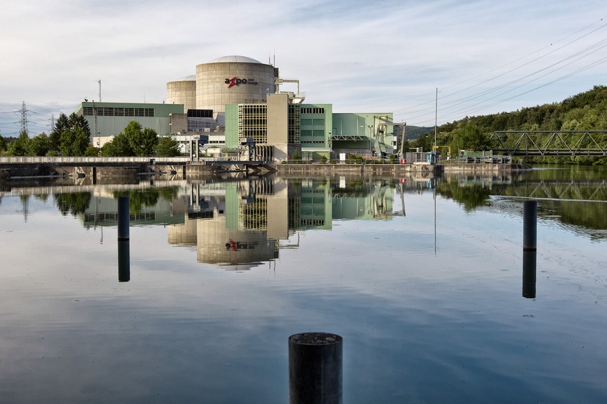 ZUR REAKTIVIERUNG VOM AKW BEZNAU NACH DREIJAEHRIGEM STILLSTAND, STELLEN WIR IHNEN HEUTE, 06. MAERZ 2018, FOLGENDES BILDMATERIAL ZUR VERFUEGUNG - Nuclear power plant Beznau, pictured on May 28, 2011, i ...