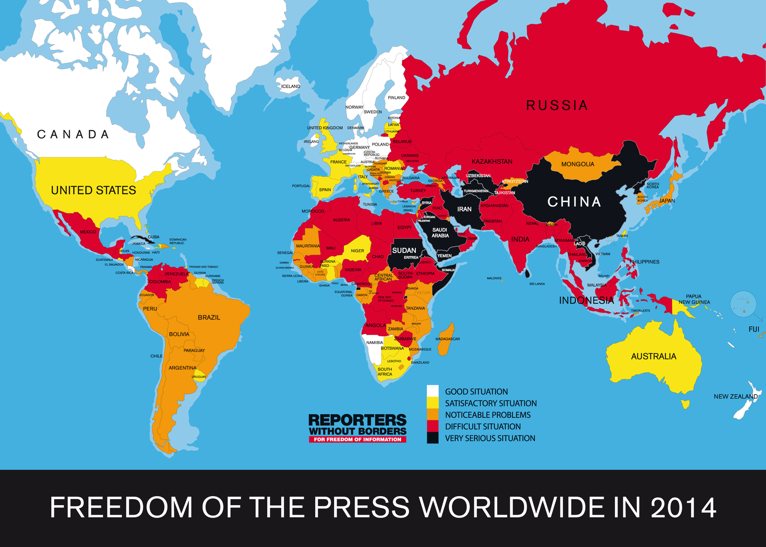 In der Schweiz ist die Pressefreiheit «gut», aber auch hier gibt es Bedrohungen.