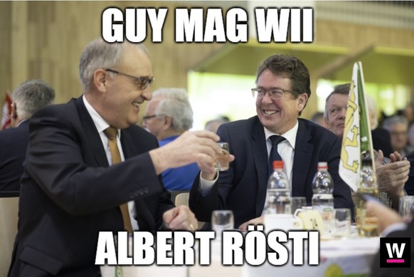 Memes mit Prominamen Rösti