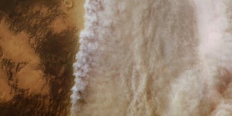 So beeindruckend ist ein Sandsturm auf dem Mars