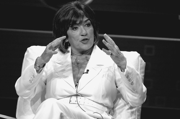 Christiane Amanpour participates in the &quot;Amanpour and Co.&quot; panel during the TCA Summer Press Tour on Monday, July 30, 2018, in Beverly Hills, Calif. (Photo by Richard Shotwell/Invision/AP)