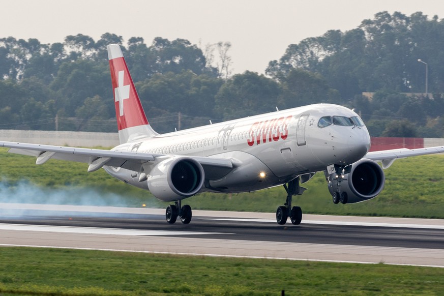 Gejaule wie bei Orca-Walen: Die CSeries-Maschinen der Swiss machen einen ungewöhnlichen Lärm.