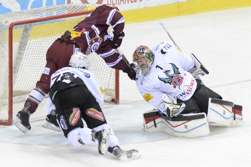 Die Adler überflügeln die Drachen: Genf steht im Playoff-Halbfinal, Fribourg ist raus.&nbsp;