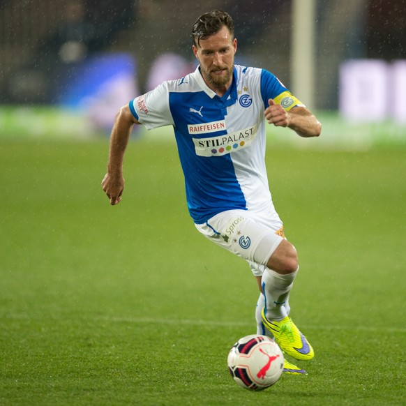 Zuerich, 20.05.2015, Fussball Super League - Grasshopper Club Zuerich - FC Sion, Daniel Pavlovic (GCZ). (Dominik Baur/EQ Images)