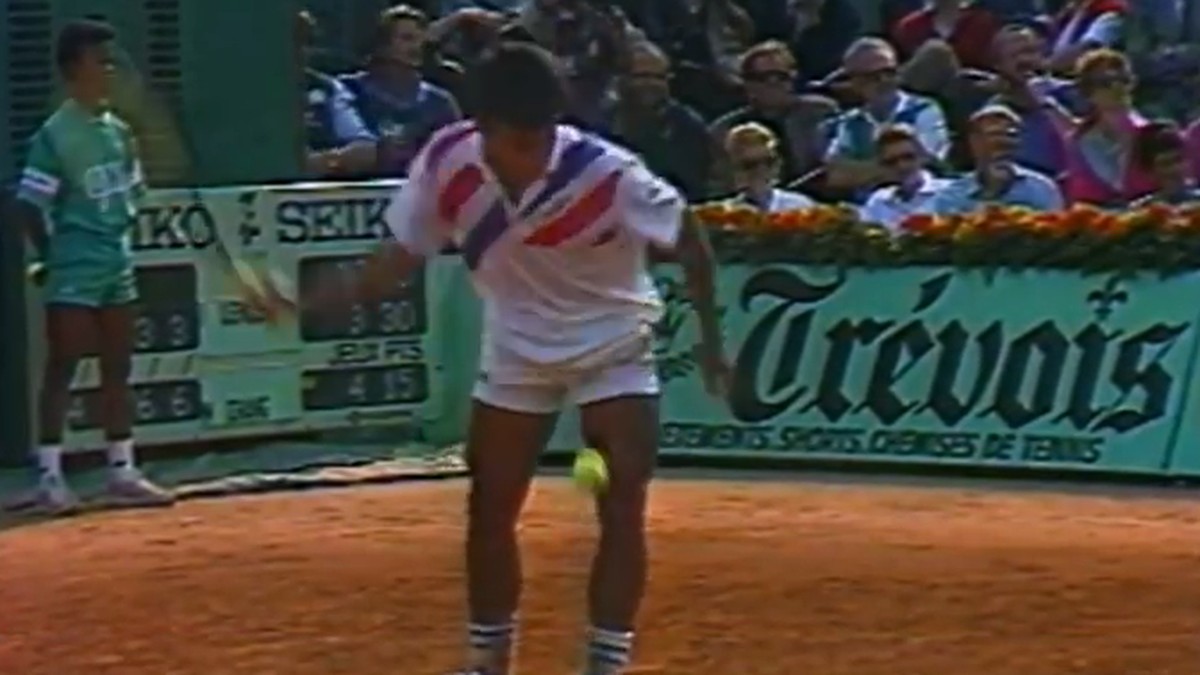 French Open 1989 Mondbälle und Trickaufschlag Chang schlägt Lendl