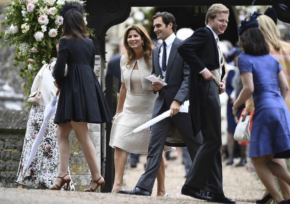 Roger Federer und seine Frau Mirka machen überall eine gute Figur.