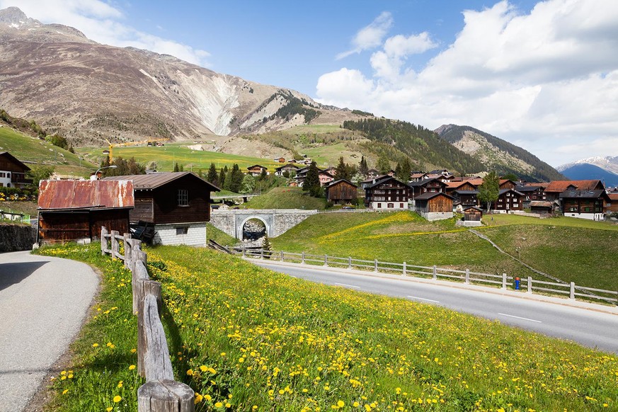 Sedrun, Tujetsch, Bild: Shutterstock