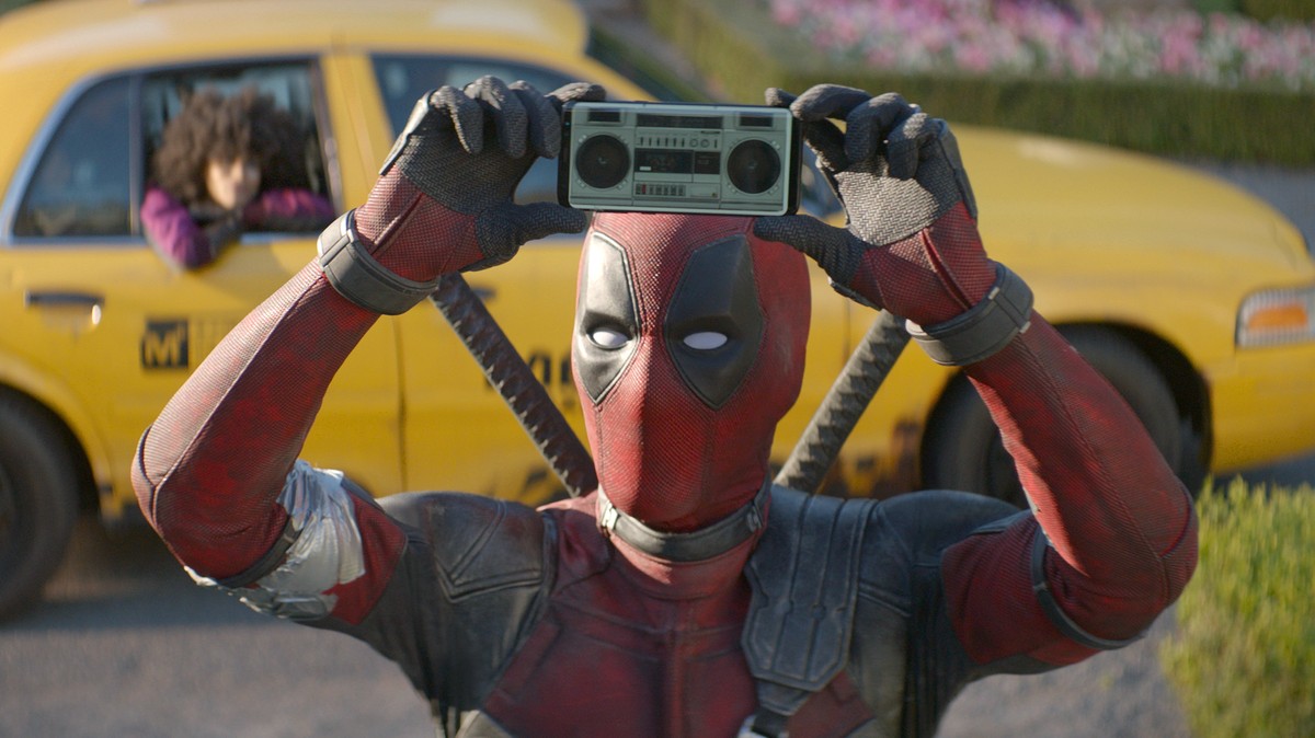 FILE - This image released by Twentieth Century Fox shows Ryan Reynolds in a scene from "Deadpool 2." Fox’s “Deadpool 2” brought in $125 million according to studio estimates Sunday, May 20, ...