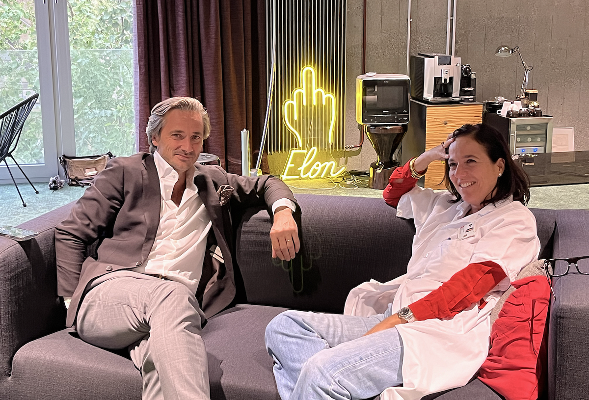 Grégoire Courtine, Jocelyne Bloch et une petite surprise pour Elon Musk.