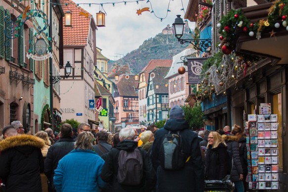 Ribeauvillé Weihnachtsmarkt Rauszeit