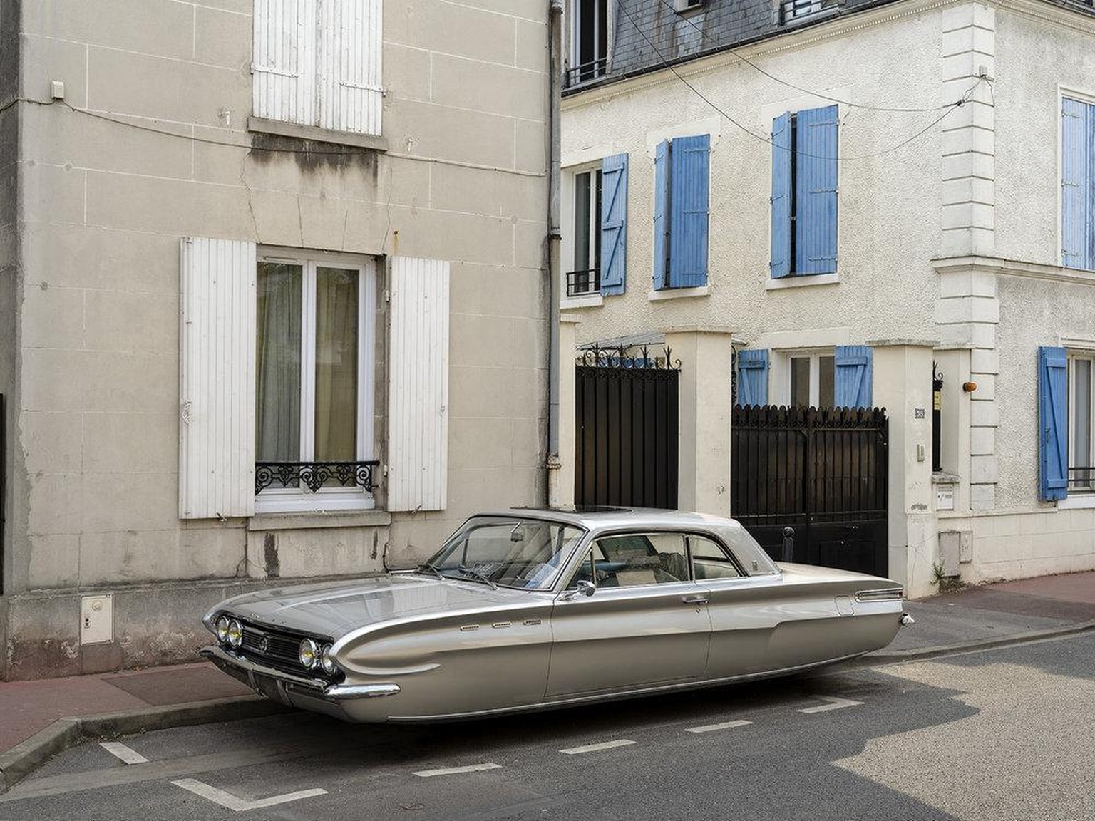 renaud marion digitalkünstler autos schweben retro design kunst http://renaud-marion.squarespace.com/air-drive