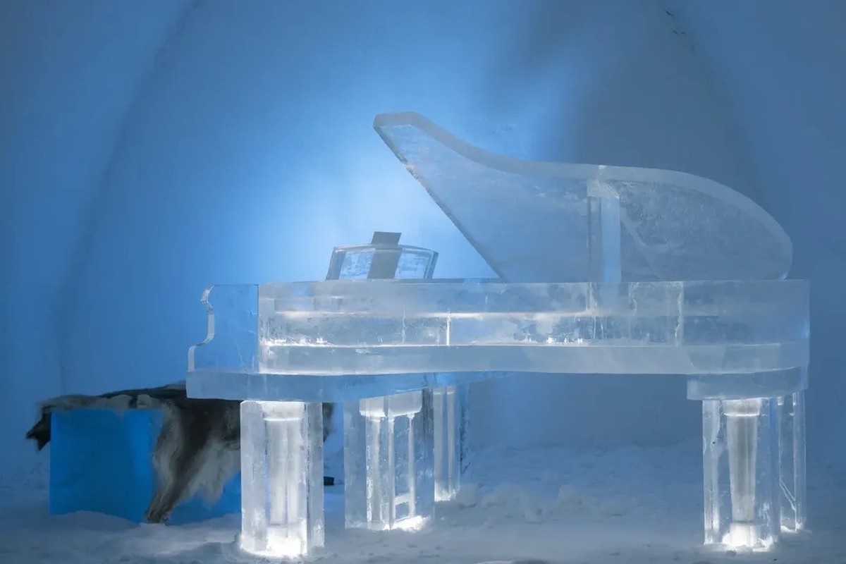Ice Hotel en Laponie suédoise.