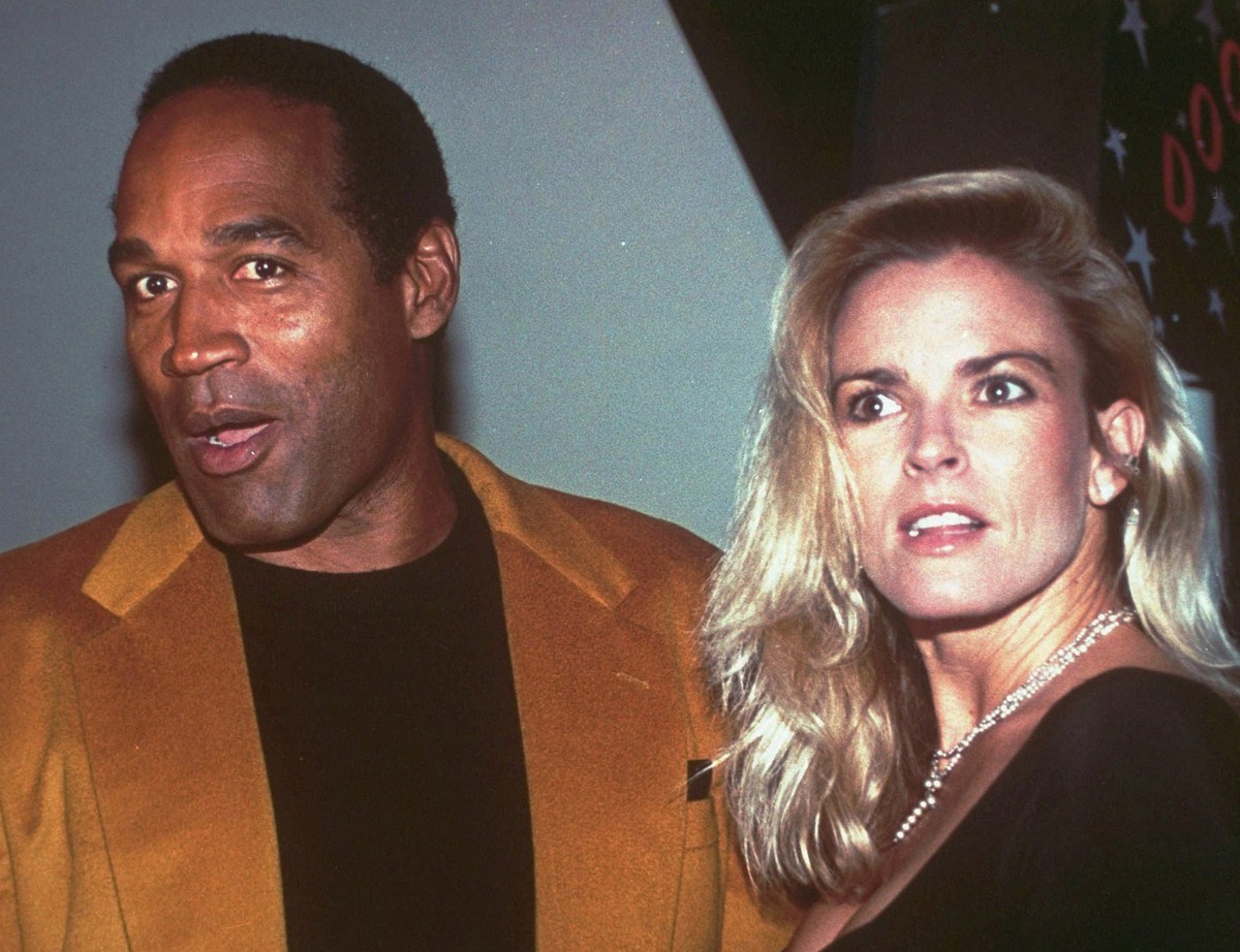 O.J. Simpson and his ex-wife, Nicole Brown Simpson, are shown in this October 19, 1993, photo. Saturday, June 12, 2004, marks the 10th anniversary of the murder of Nicole Brown Simpson and Ronald Gold ...
