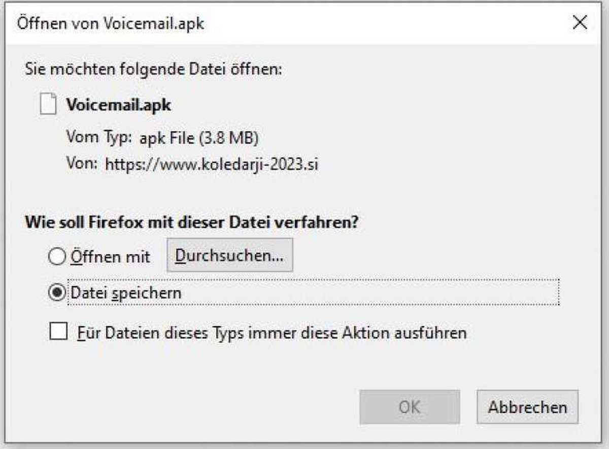 Firmen wie Sunrise würden eine neue App immer in Googles Play Store anbieten (und allenfalls in den App-Stores von Samsung, Huawei etc.), aber nie über eine .apk-Datei verteilen.