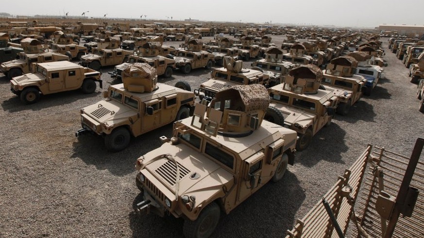 Archivbild: US-Truppen in der Nähe von Baghdad, 2011.