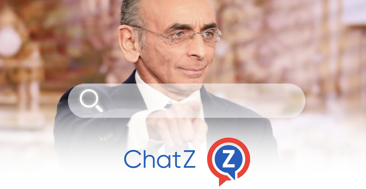 Voici ChatZ, le joujou d'extrême droite de Zemmour
