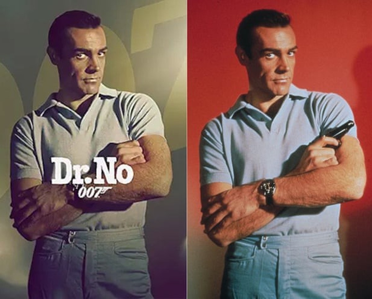 james bond dr. no poster ohne pistole