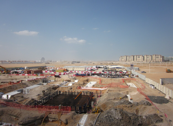 Masdar Baustelle 2012