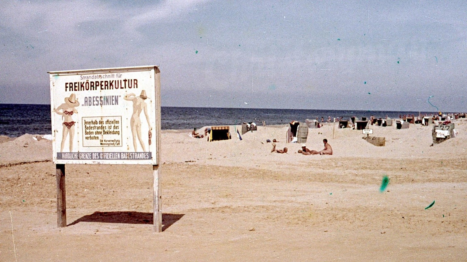 Sylt, Nacktbadestrand Abessinien