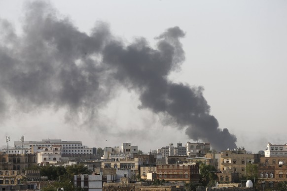 Krieg im Jemen: Das Foto wurde am 22. September in Sanaa gemacht.<br data-editable="remove">