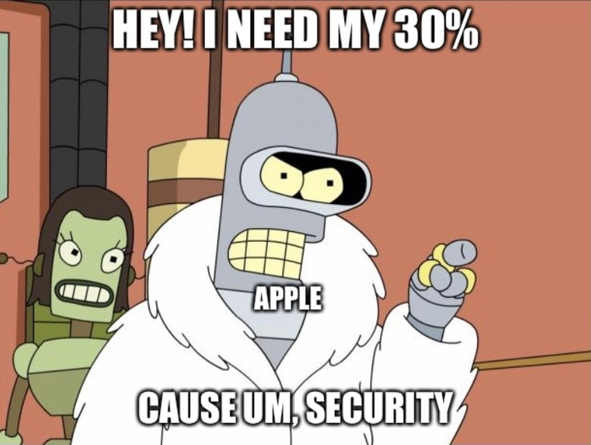 Wie App-Entwickler Apple sehen.