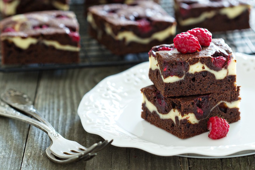 Die Brownies auf diesem Bild haben gesamthaft 8000 Kalorien. Damit könnten Sie vier Kinder für einen Tag lang ernähren. Oder Cindy aus Marzahn für fünf Minuten glücklich machen.&nbsp;