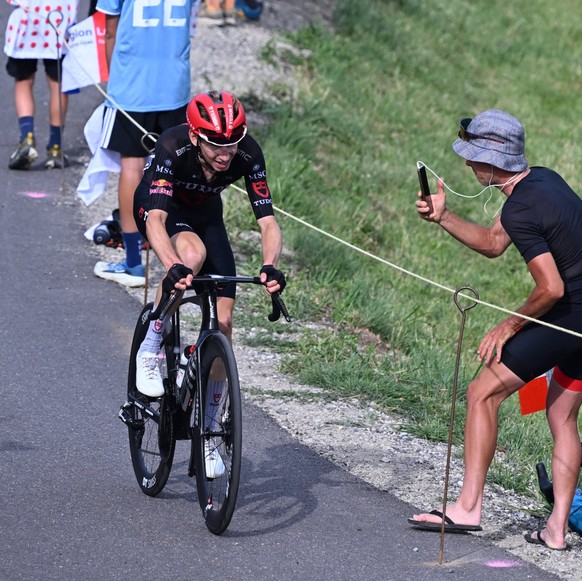 19-07-2026 Tour De France Tappa 15 Champagnole - Plateau De Solaison 2026, Tudor Voisard, Yannis Plateau De Solaison PUBLICATIONxNOTxINxITAxFRAxNED
