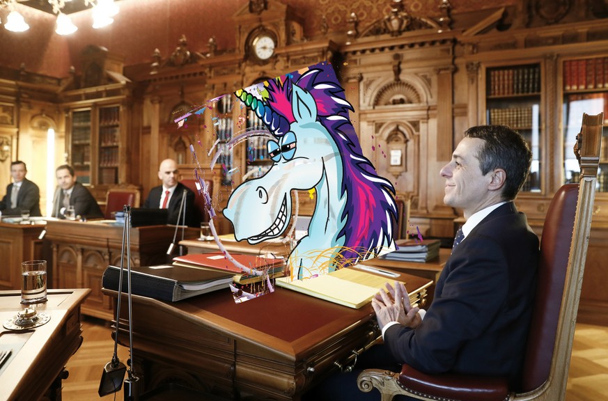 Wenn der Bundesrat über farbige Einhörner spricht, dann geht es um CBD-Gras