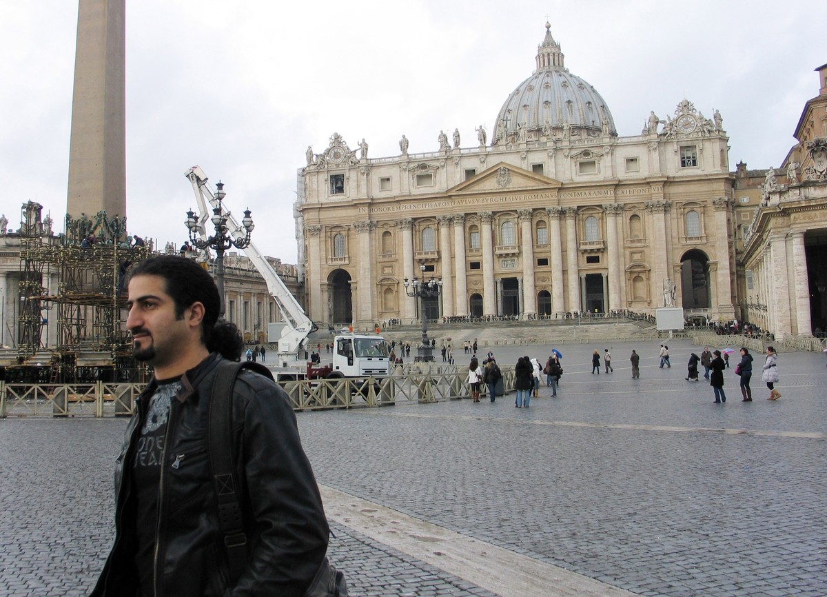 Omar Ben Laden en 2008, à Rome.