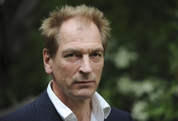 FILE - Actor Julian Sands attends the &quot;Forbidden Fruit,&quot; readings from banned works of literature, Sunday, May 5, 2013, in Beverly Hills, Calif. Hikers have found human remains in a Southern ...