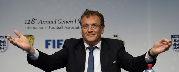 FIFA-Generalsekretär Valcke: «Das ist das Ende des Spiels.»