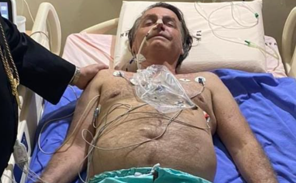 Seit Mittwoch lag Bolsonaro im Spital.