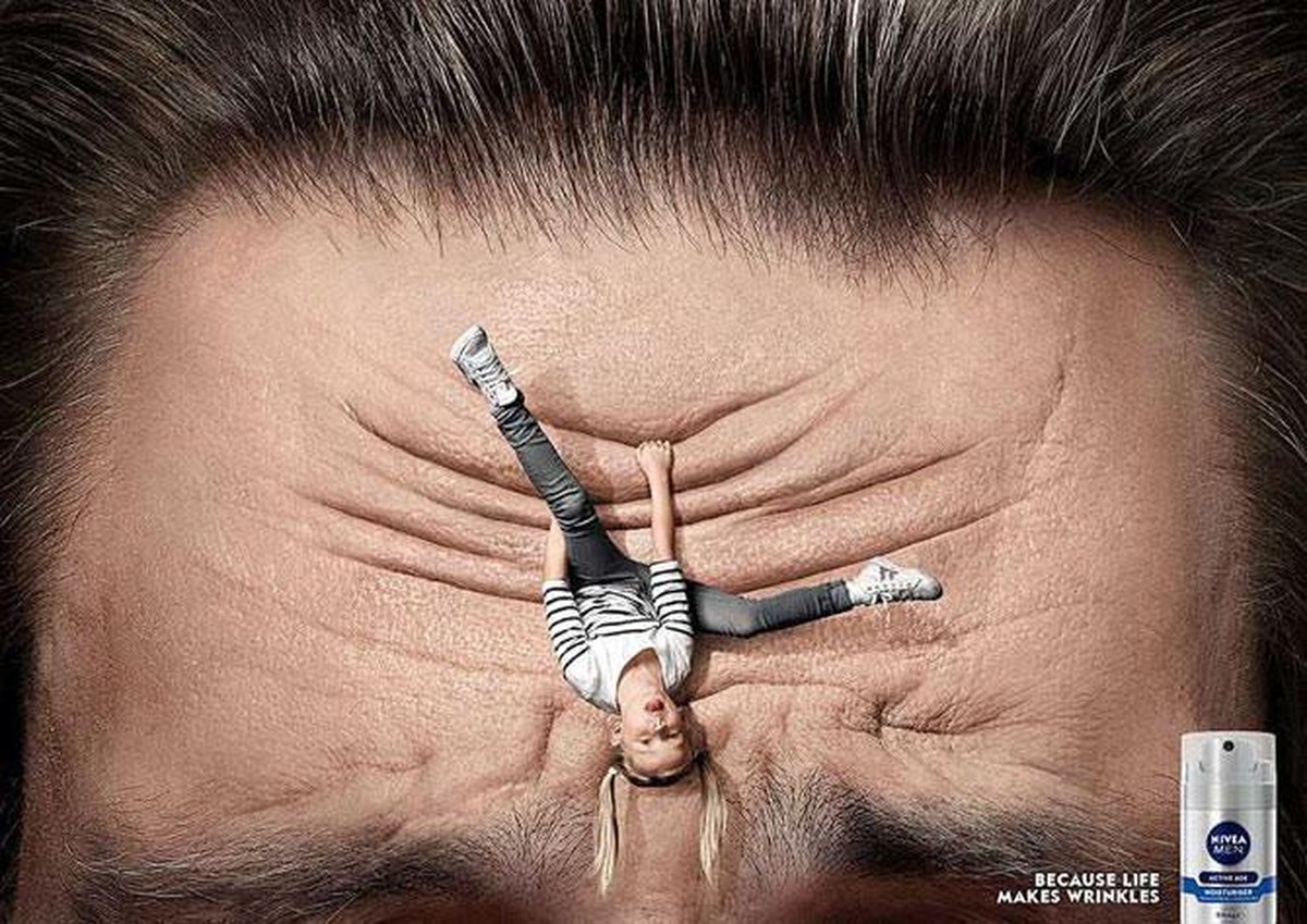 Werbung anti falten