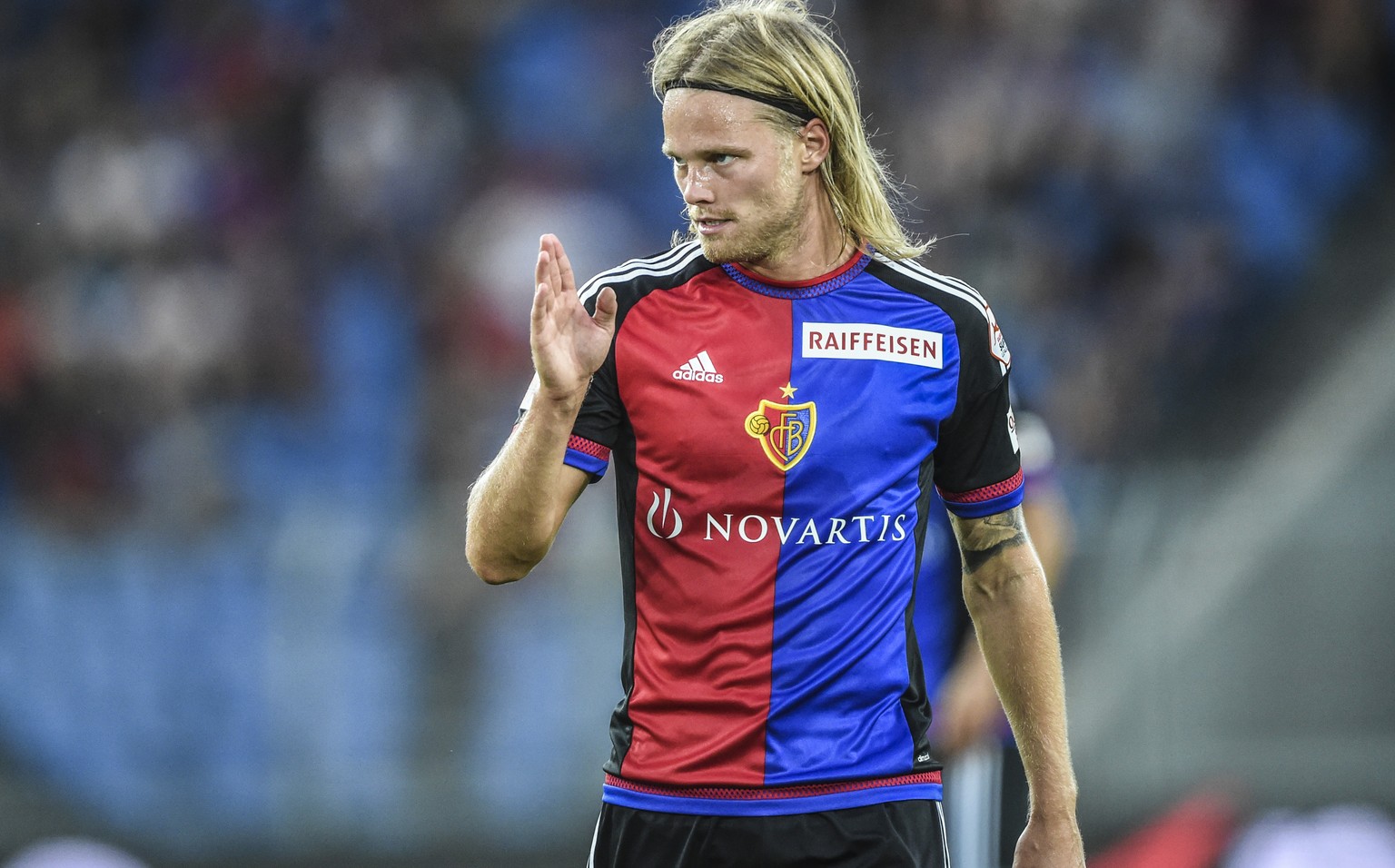 Quo vadis, FC Basel? Der Schweizer Serienmeister startet mit viel neuem Personal in die Saison. Im Bild: Der Isländer Birkir Bjarnason.&nbsp;