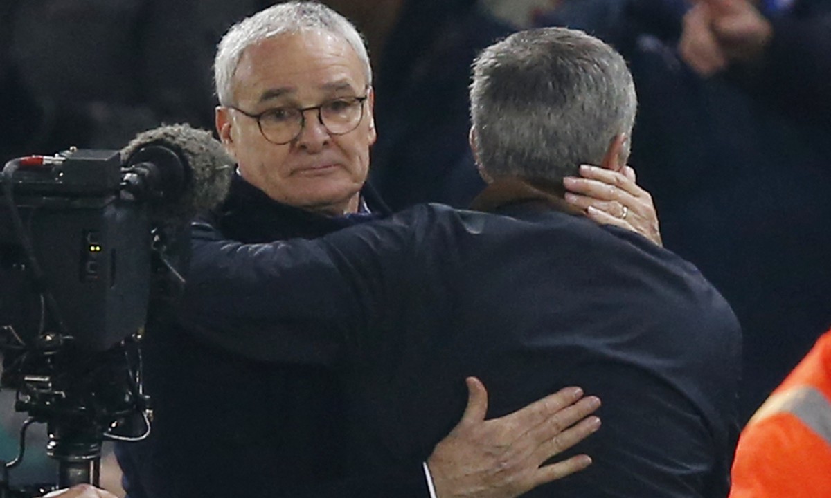 Mögen sich nicht besonders: Claudio Ranieri und José Mourinho.
