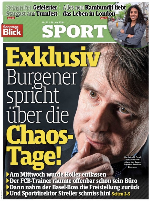 Schlechte Kommunikation: Statt mit allen Medien sprach Burgener nur mit dem «Blick».