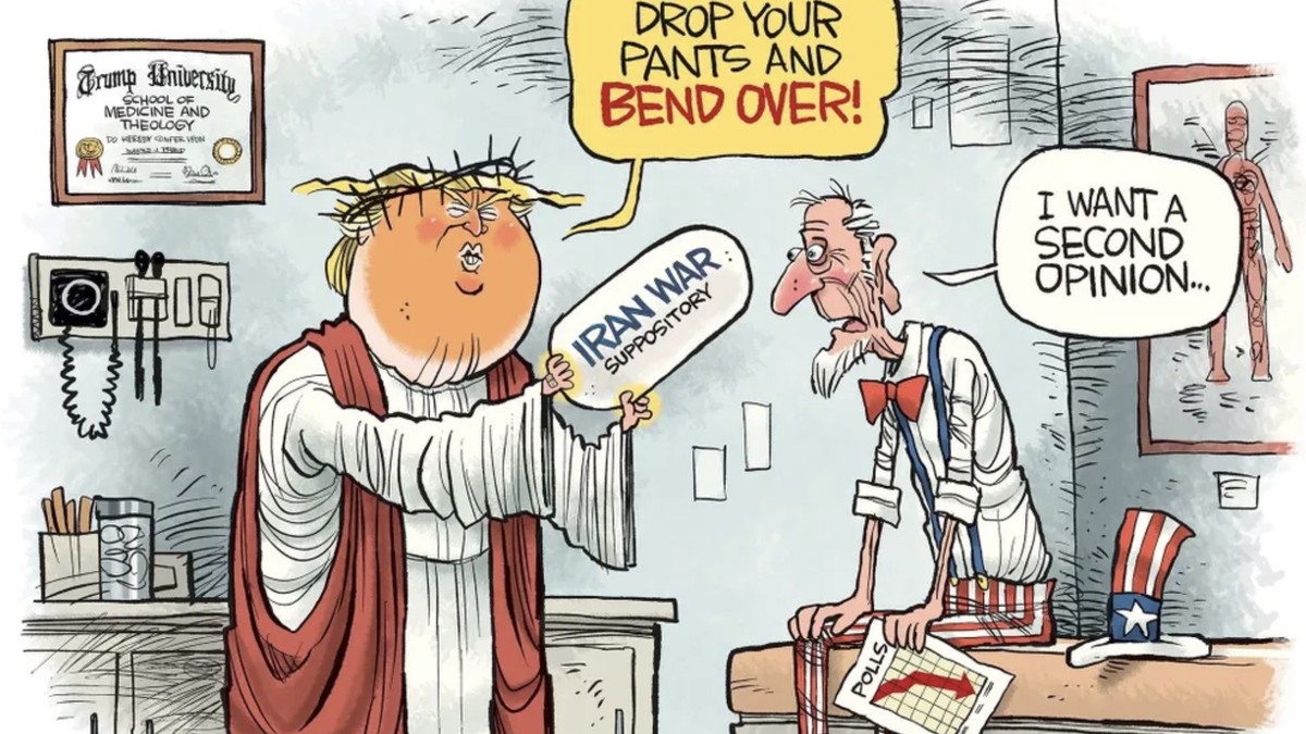 Amerika ist verloren (Teil 137) – eine schmierige Woche im Karikaturen-Rückblick