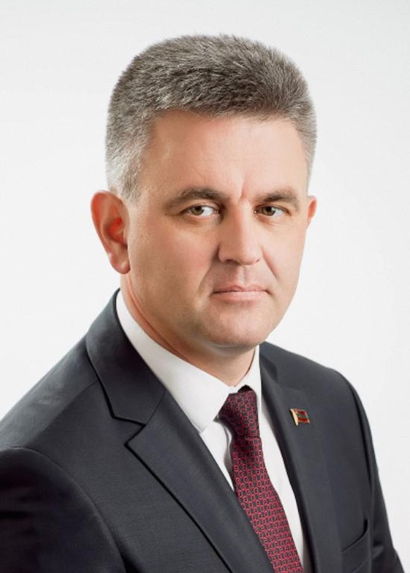 Transnistrien hat eine eigene Regierung. Wadim Nikolajewitsch Krasnoselski ist der amtierende Präsident des nicht anerkannten Staates.