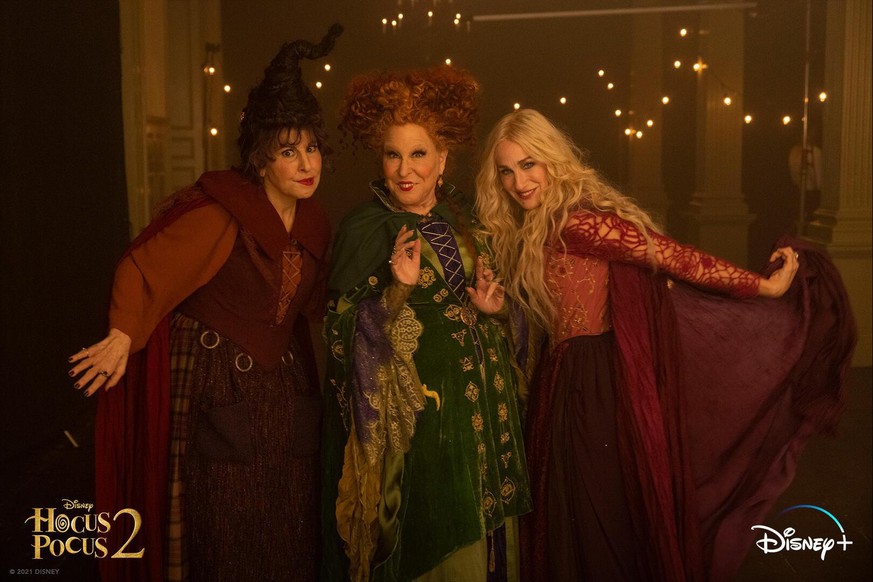 Hocus Pocus 2 mit Sarah Jessica Parker, Bette Midler und Kathy Najimy