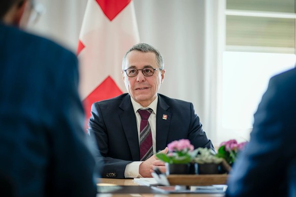 Zuversicht, trotz allem: Als OSZE-Präsident setzt Ignazio Cassis auf Dialog – und sieht im Ukraine-Krieg Zeichen der Hoffnung.