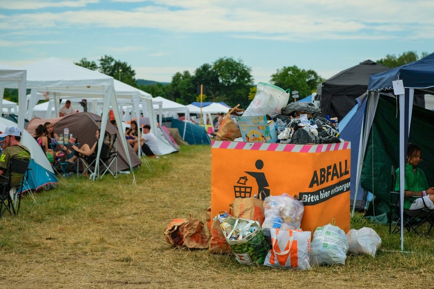 Openair Frauenfeld 2023, OAF 2023, Camping, 8.7.23
